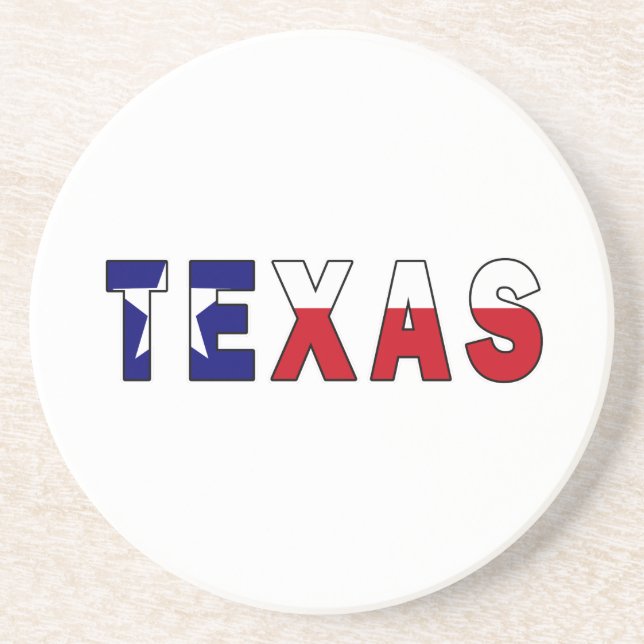Posavasos Bandera de Texas (Frente)