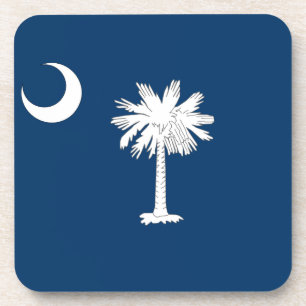 Posavasos Bandera del Carolinian del sur