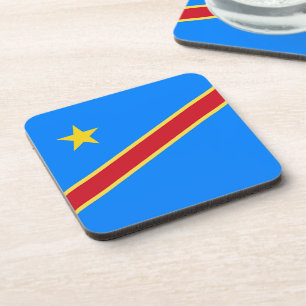 Posavasos Bandera del Congo