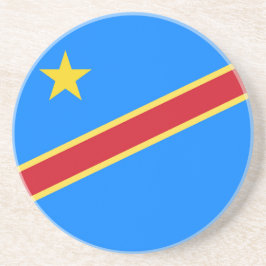 Posavasos Bandera del Congo
