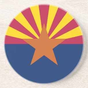 Posavasos Bandera del estado de Arizona
