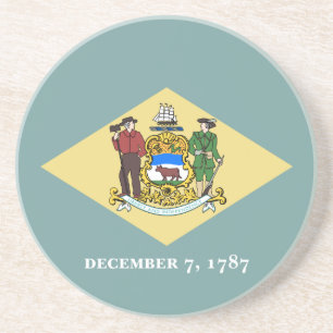 Posavasos Bandera del estado de Delaware