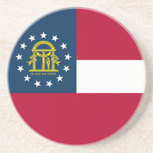 Posavasos Bandera del estado de Georgia