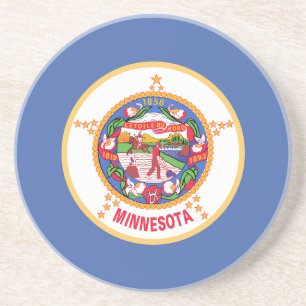 Posavasos Bandera del estado de Minnesota