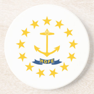 Posavasos Bandera del estado de Rhode Island
