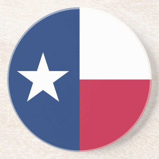 Posavasos Bandera del estado de Texas (Frente)