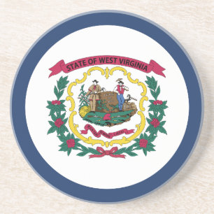 Posavasos Bandera del Estado de Virginia Occidental