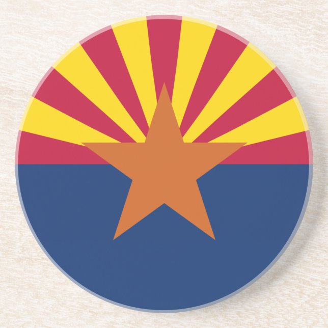Posavasos Bandera Estatal de Arizona (Frente)