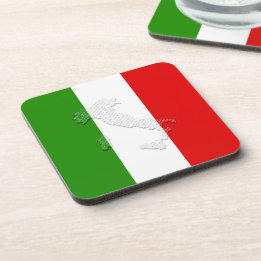 Posavasos bandera italiana