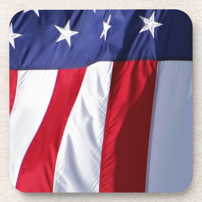 Posavasos Bandera los E.E.U.U. (Frente)