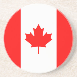 Posavasos Bandera Nacional Patriótica de CANADÁ