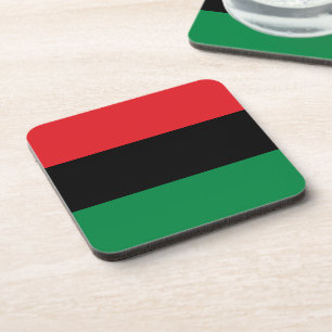 Posavasos Bandera Panafricana UNIA