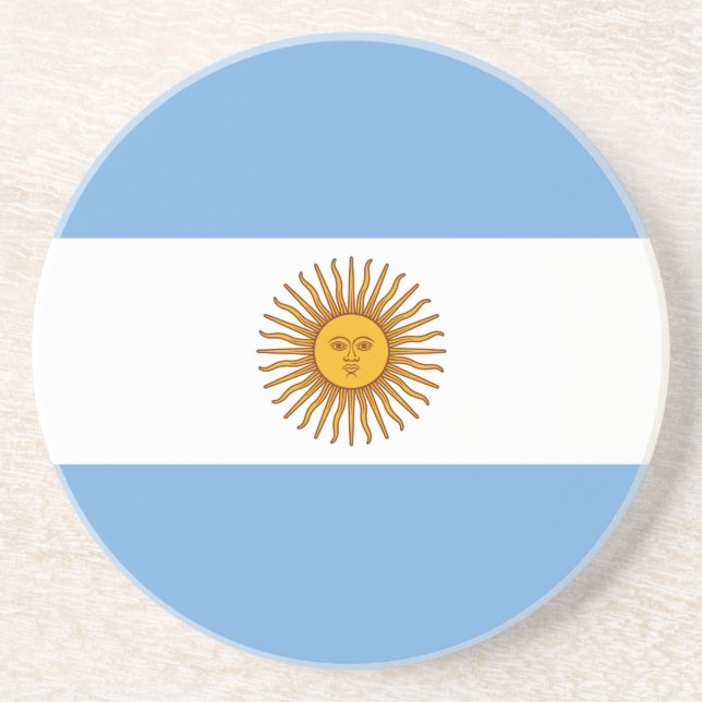 Posavasos Bandera Patriótica Argentina (Frente)