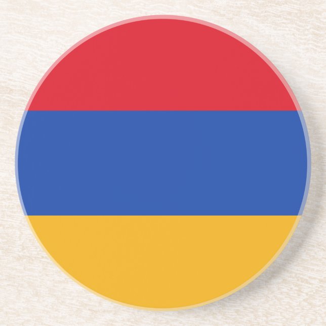 Posavasos Bandera patriótica armenia (Frente)