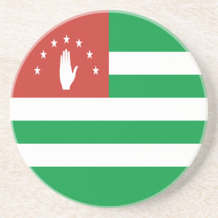 Posavasos Bandera patriótica de Abjasia