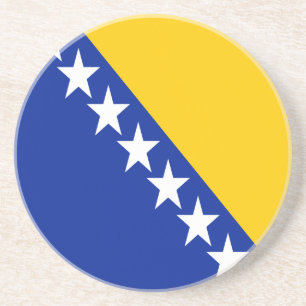 Posavasos Bandera Patriótica de Bosnia Herzegovina