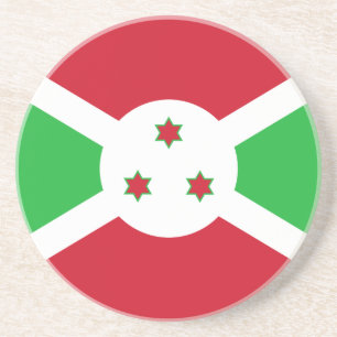 Posavasos Bandera patriótica de Burundi