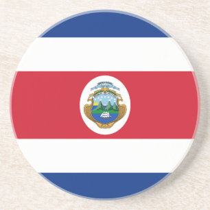 Posavasos Bandera Patriótica de Costa Rica
