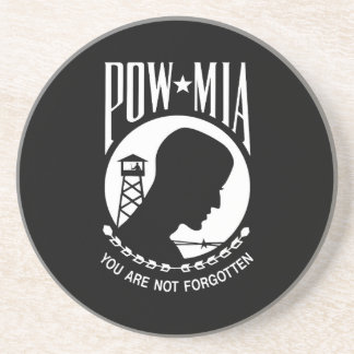 Posavasos Bandera POW MIA: Soldados desaparecidos de la guer