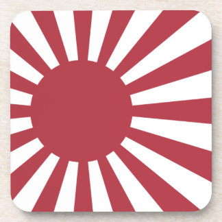 Posavasos Bandera solar imperial en ascenso de Japón, Edo a