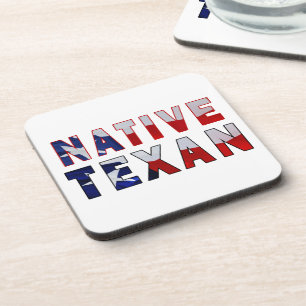 Posavasos Bandera texana nativa