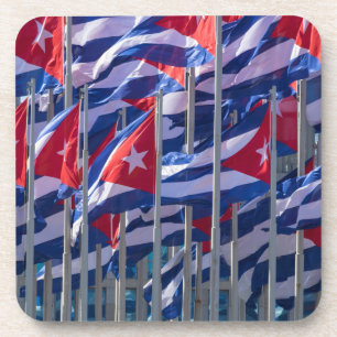Posavasos Banderas cubanas, La Habana, Cuba