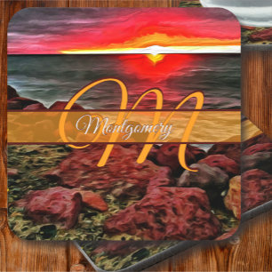 Posavasos Banderas Rocky Sunset 914