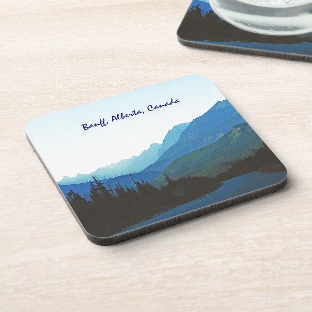 Posavasos Banff Jasper Blue (Lado Izquierdo)