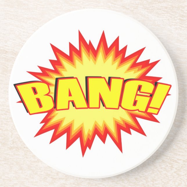 Posavasos ¡Bang! (Frente)