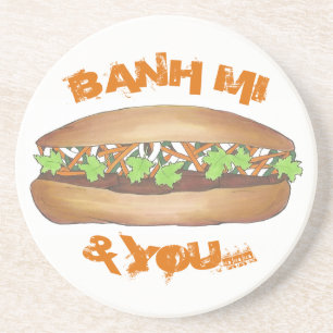 Posavasos Banh Mi & You Pork Sandwich Comida Vietnamita