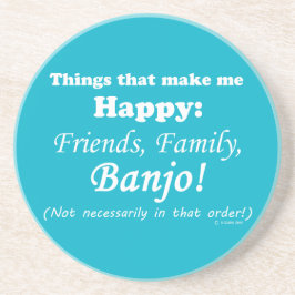 Posavasos Banjo me hace feliz