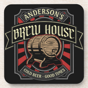 Posavasos Bar de elaboración de cerveza Brew House personal