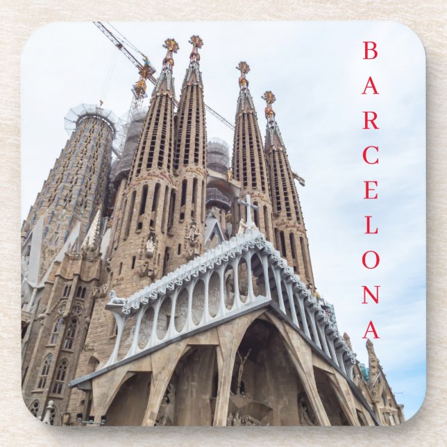 Posavasos Barcelona Sagrada Familia (Frente)