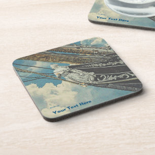 Posavasos Barque Elissa Figurhead