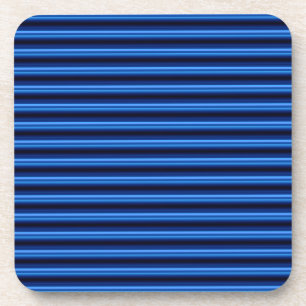 Posavasos Barras horizontales Metalizado azules