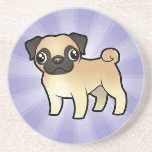 Posavasos Barro amasado del dibujo animado