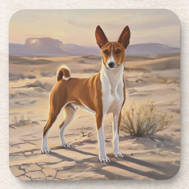 Posavasos Basenji (Frente)