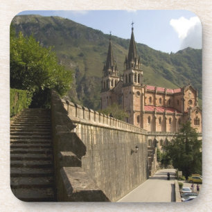 Posavasos Basílica de Covadonga, noroeste de España.