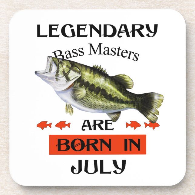 Posavasos Bass Masters July (Frente)