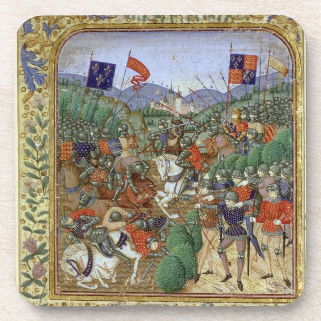 Posavasos Batalla de Agincourt, el 25 de octubre de 1415 (Frente)