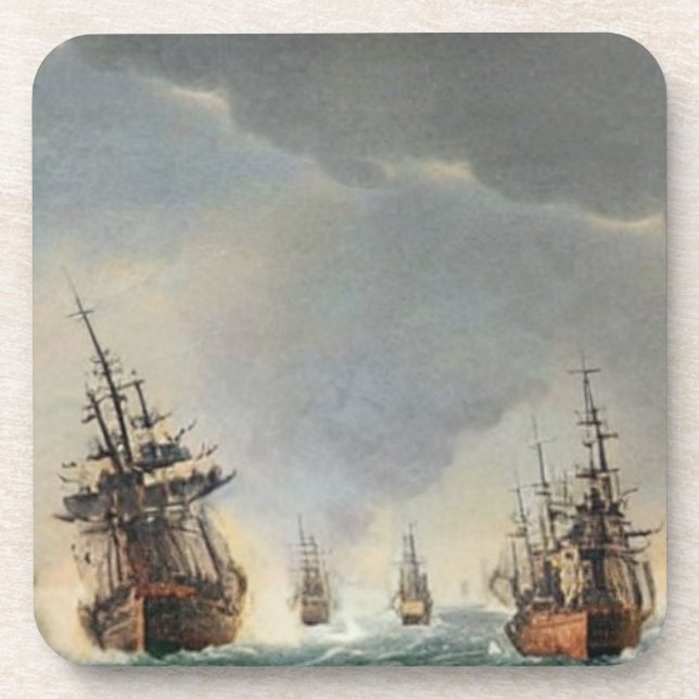 Posavasos Batallas en el mar (Frente)