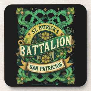 Posavasos Batallón Histórico de San Patricio Cráneo Celta