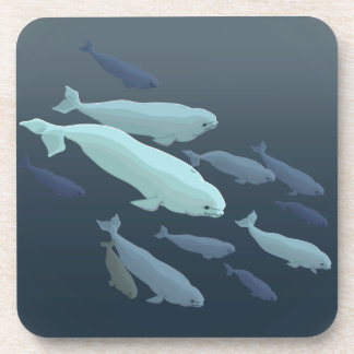 Posavasos Baterías de ballena de Beluga