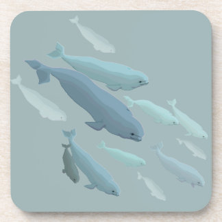 Posavasos Baterías de ballena de Beluga