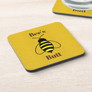 Posavasos Baterías de Bebida Butt de Bee