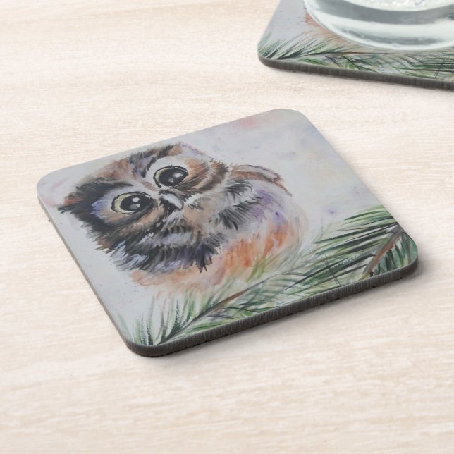 Posavasos Baterías De Bebida De La Pintada De La Nave Pequeñ (Lado Izquierdo)