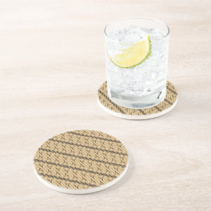 Posavasos Batik Parang, Patrón Indonesio, Javanés, Étnico