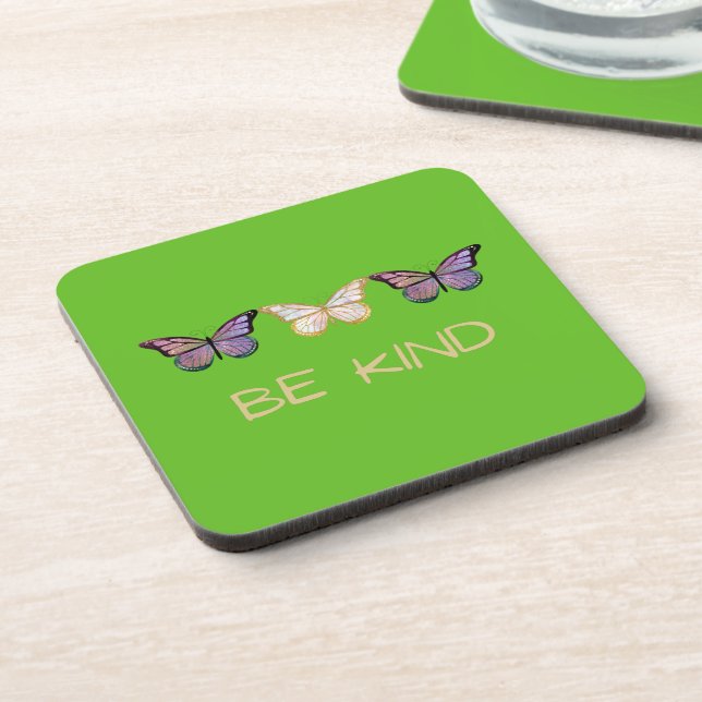 Posavasos Be Kind Butterflies (Lado Izquierdo)