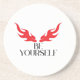 Posavasos Be Yourself - Empoderando el diseño de citas Minim