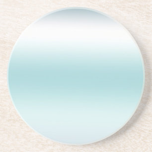 Posavasos Beach Aqua Blue Ombre